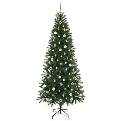 vidaXL Artificial Christmas Tree Green 240 cm PE and PVC - 51076