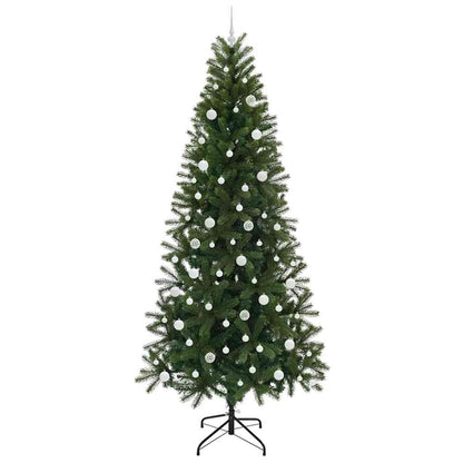vidaXL Artificial Christmas Tree Green 240 cm PE and PVC - 51083