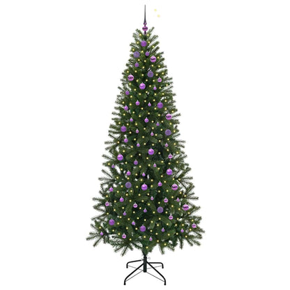 vidaXL Artificial Christmas Tree Green 240 cm PE and PVC - 51094