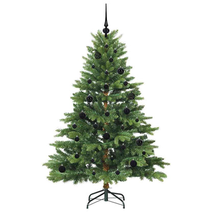 vidaXL Artificial Christmas Tree with 150 LEDs Green 150 cm PE and PVC - 51584