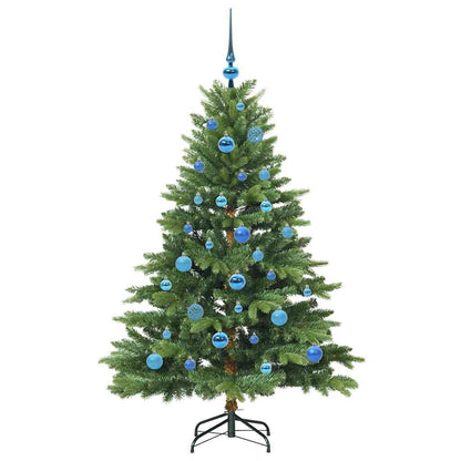 vidaXL Artificial Christmas Tree with 150 LEDs Green 150 cm PE and PVC - 51614