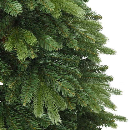 vidaXL Artificial Christmas Tree with 150 LEDs Green 150 cm PE and PVC - 51625