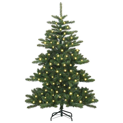 vidaXL Artificial Hinged Christmas Tree Green 150 cm PVC and Steel - 51785