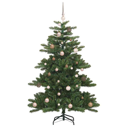 vidaXL Artificial Hinged Christmas Tree Green 150 cm PVC and Steel - 51786