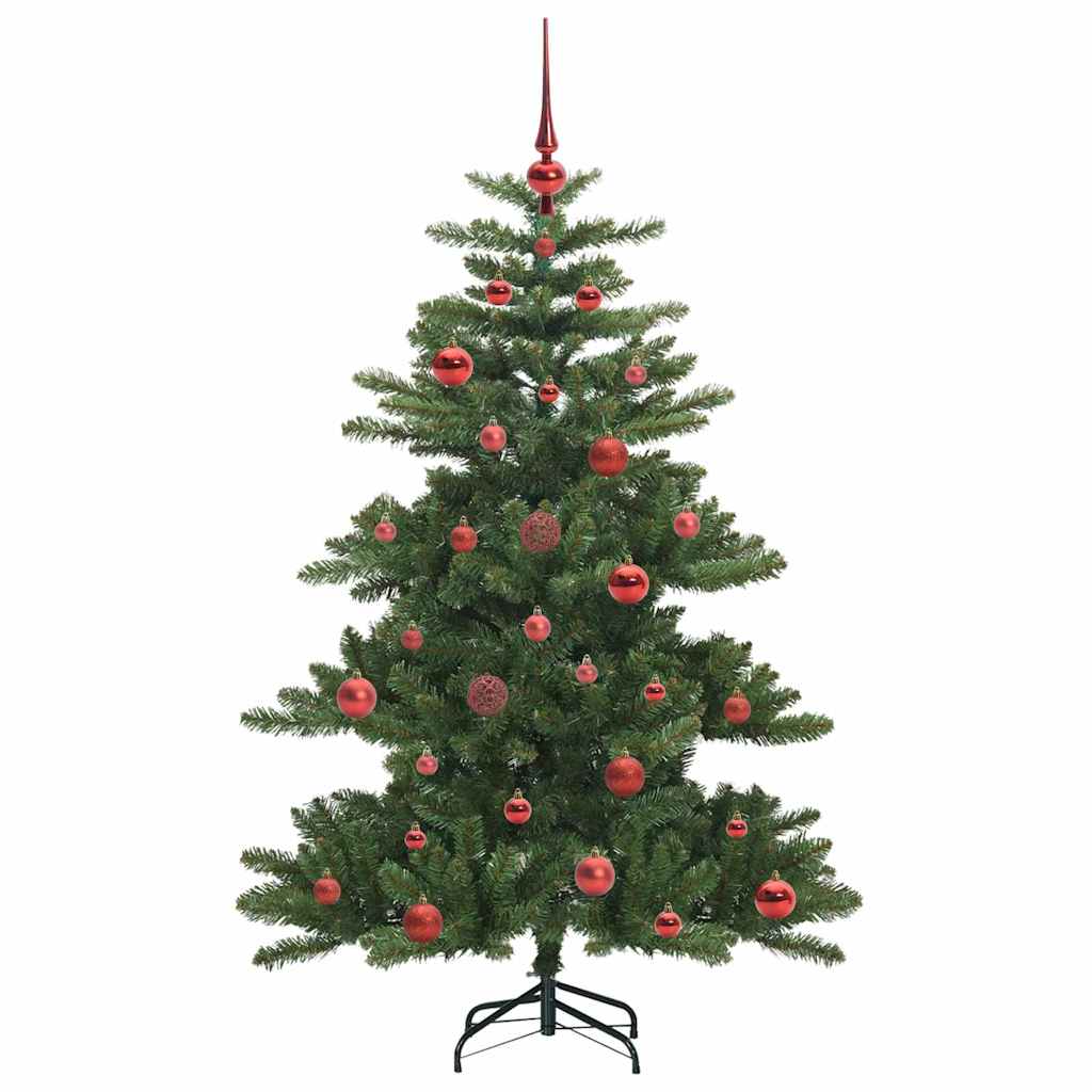 vidaXL Artificial Hinged Christmas Tree Green 150 cm PVC and Steel - 51787