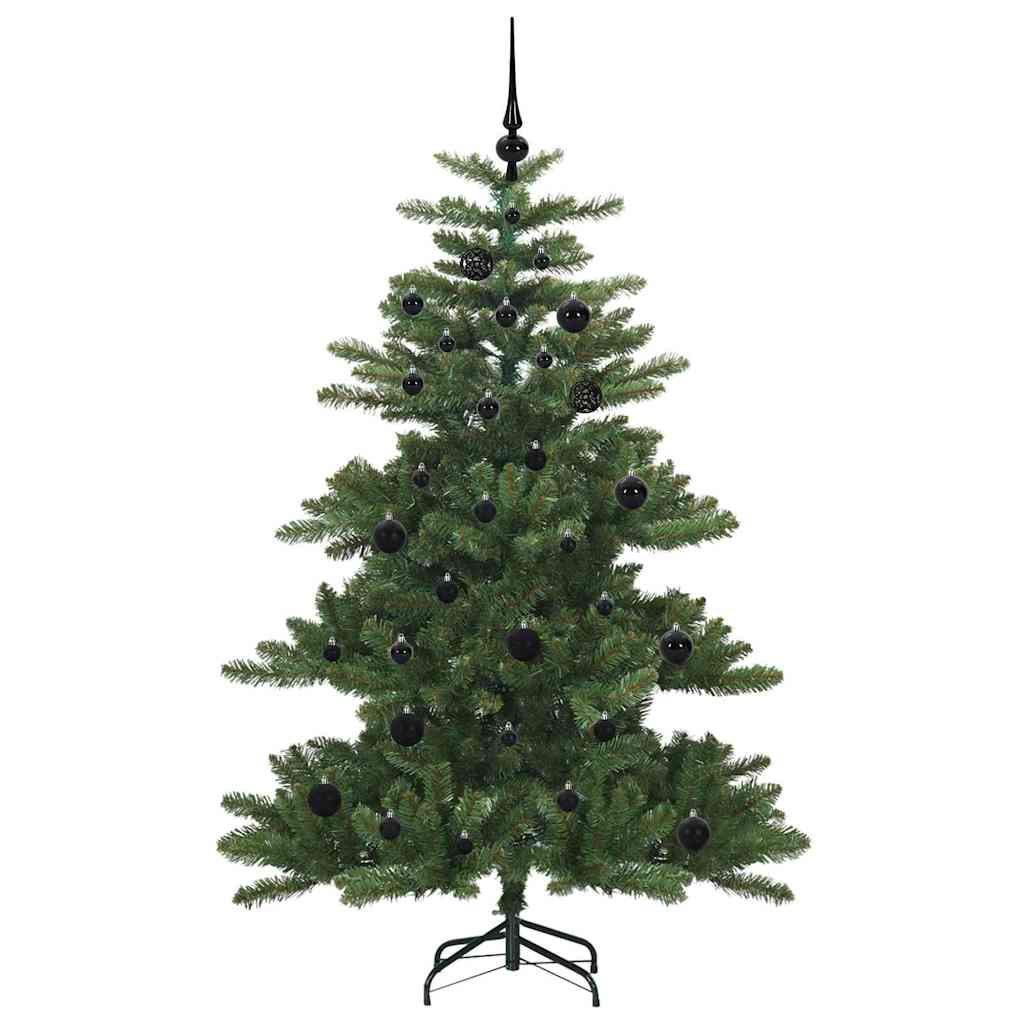 vidaXL Artificial Hinged Christmas Tree Green 150 cm PVC and Steel - 51788