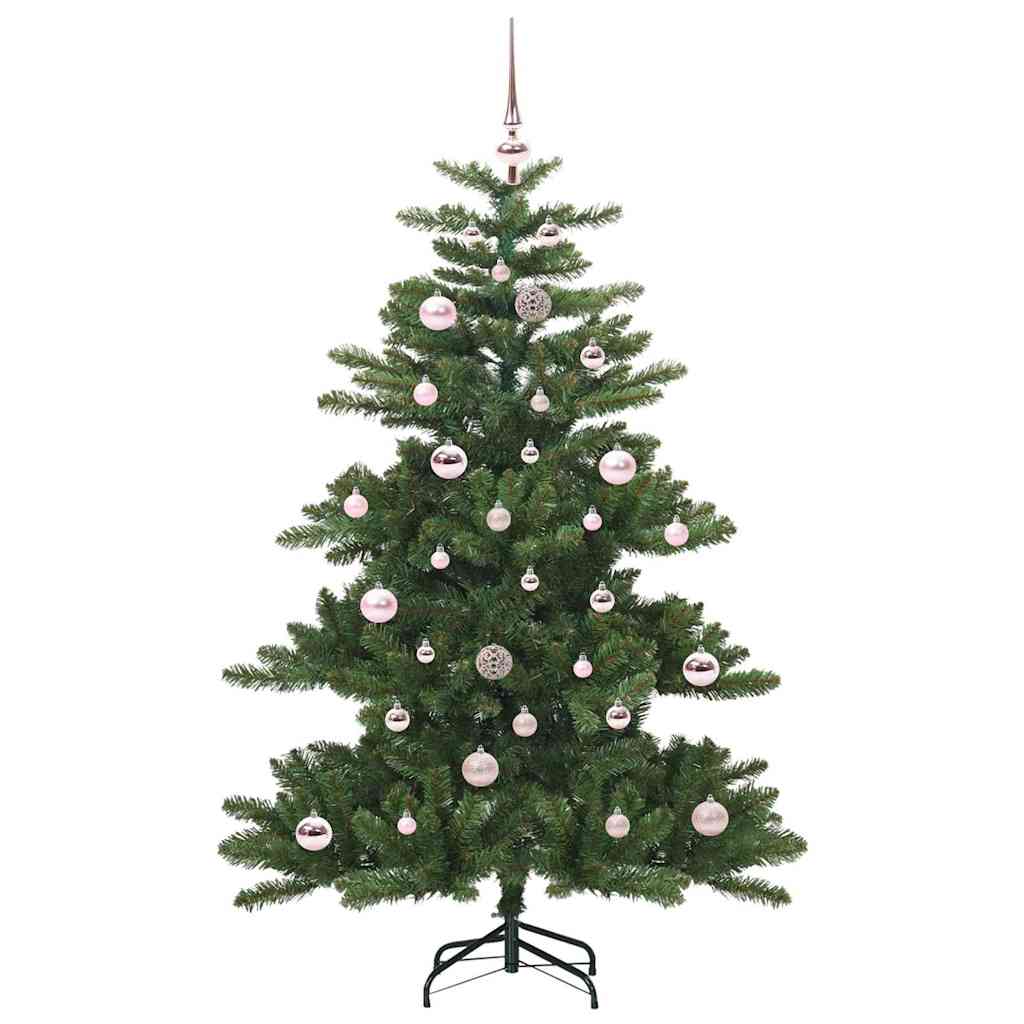 vidaXL Artificial Hinged Christmas Tree Green 150 cm PVC and Steel - 51791