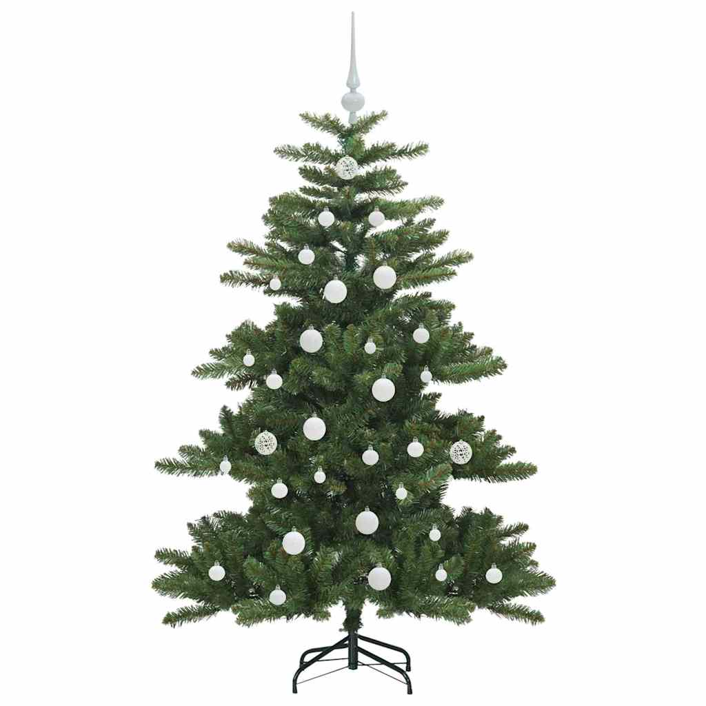 vidaXL Artificial Hinged Christmas Tree Green 150 cm PVC and Steel - 51795