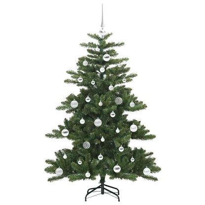 vidaXL Artificial Hinged Christmas Tree Green 150 cm PVC and Steel - 51806