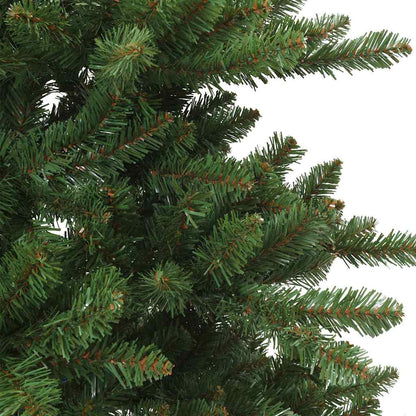 vidaXL Artificial Hinged Christmas Tree Green 150 cm PVC and Steel - 51808