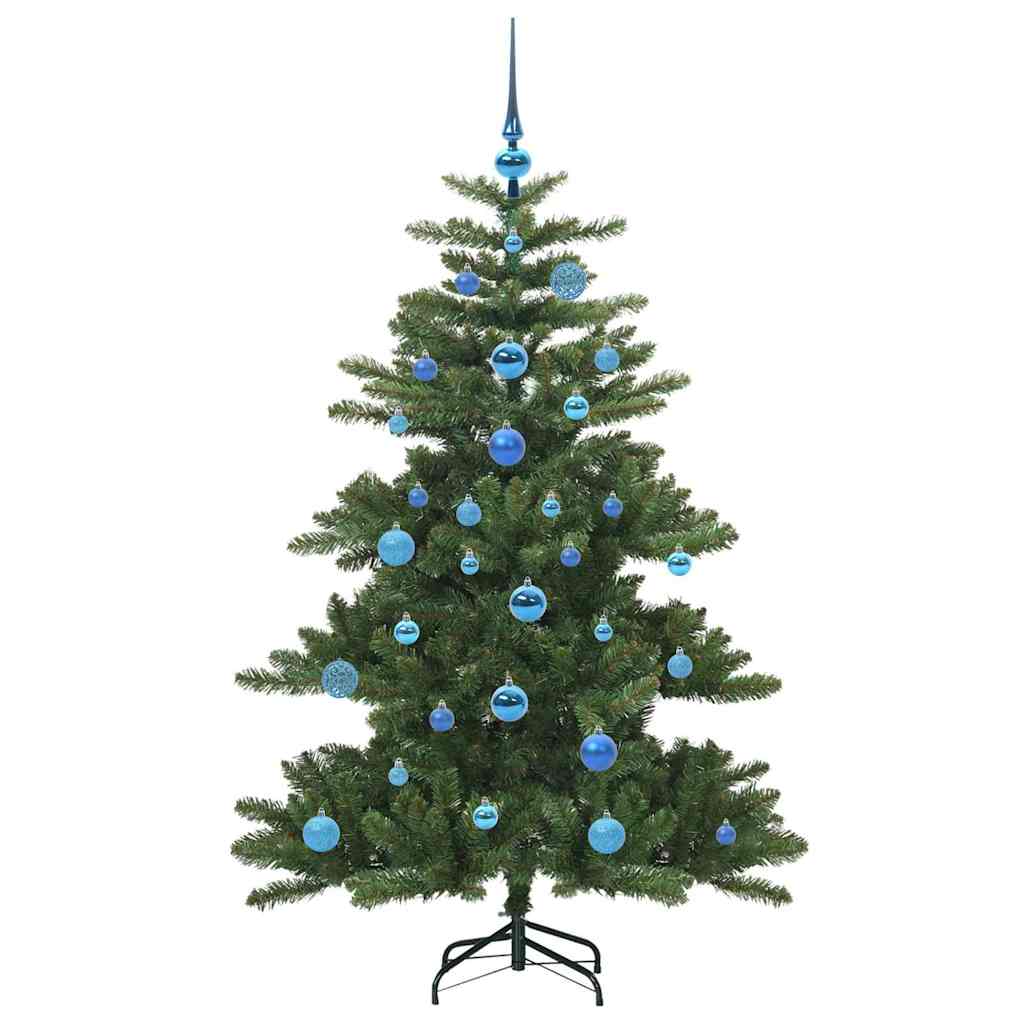 vidaXL Artificial Hinged Christmas Tree Green 150 cm PVC and Steel - 51819