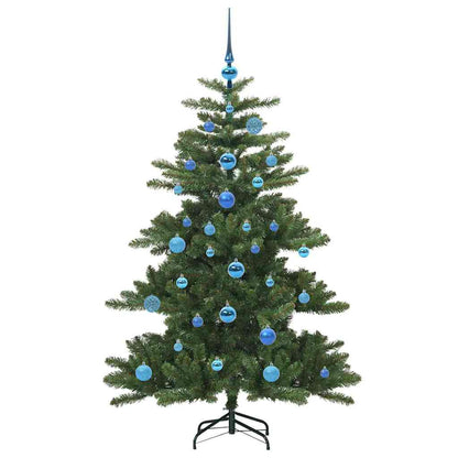 vidaXL Artificial Hinged Christmas Tree Green 150 cm PVC and Steel - 51819