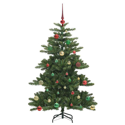 vidaXL Artificial Hinged Christmas Tree Green 150 cm PVC and Steel - 51826