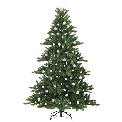 vidaXL Artificial Hinged Christmas Tree Green 240 cm PVC and Steel - 51911