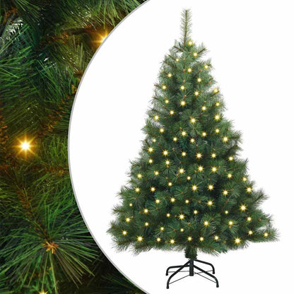 vidaXL Artificial Christmas Tree Green 150 cm PE and PVC - 52137