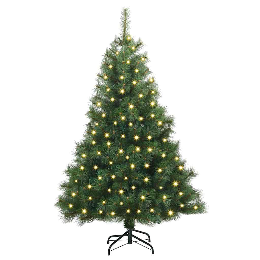 vidaXL Artificial Christmas Tree Green 150 cm PE and PVC - 52137