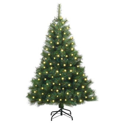 vidaXL Artificial Christmas Tree Green 150 cm PE and PVC - 52137