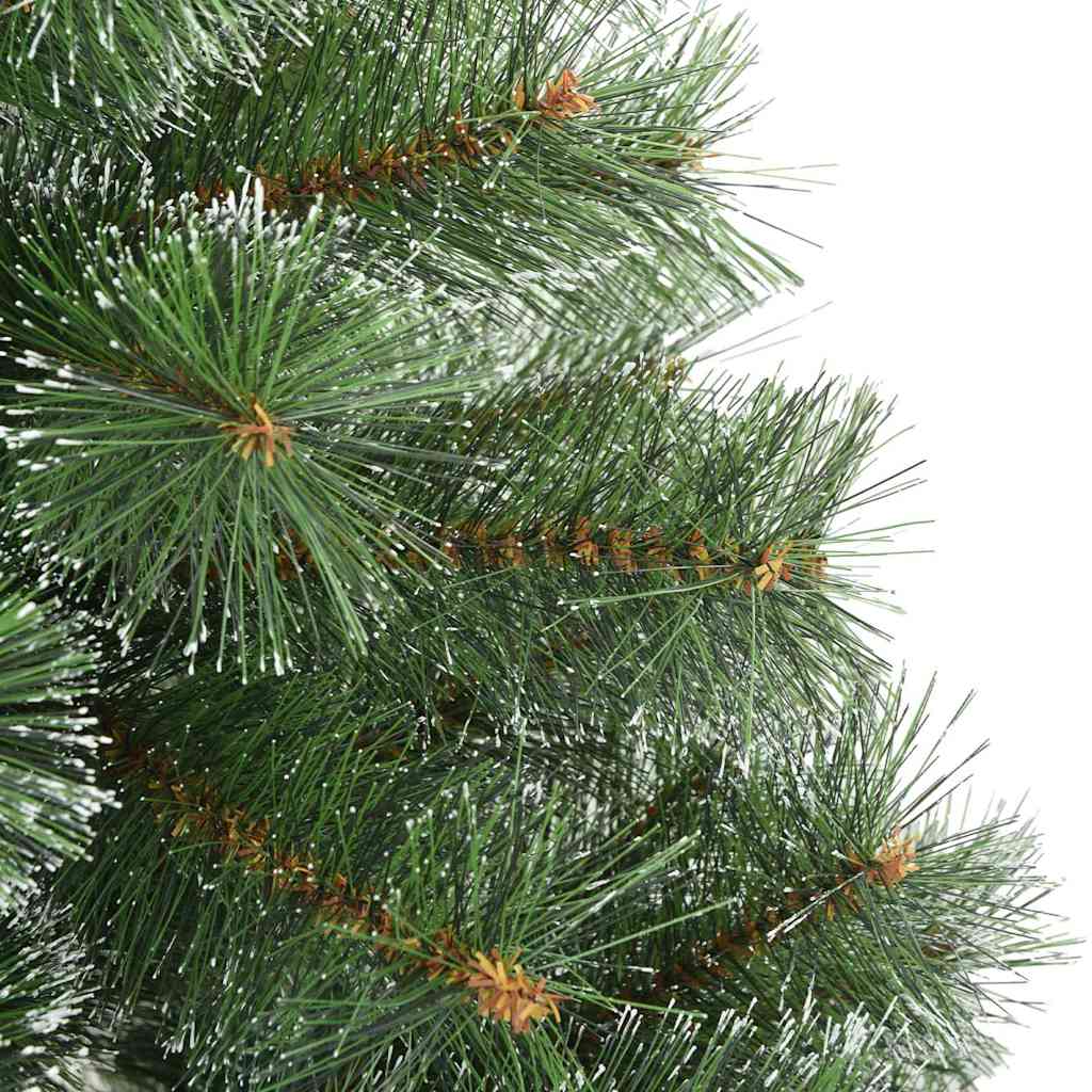 vidaXL Artificial Christmas Tree with 300 LEDs Green 180 cm PE and PVC - 52448
