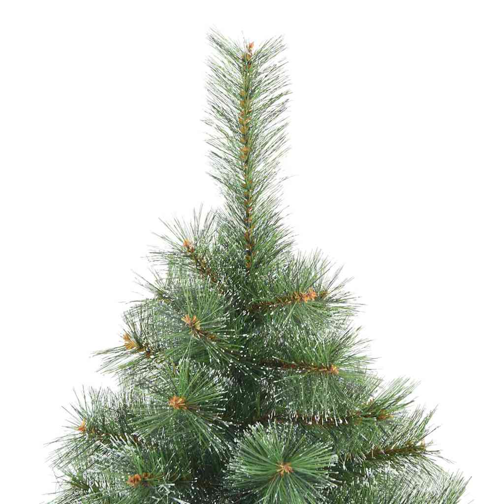 vidaXL Artificial Christmas Tree with 300 LEDs Green 180 cm PE and PVC - 52461