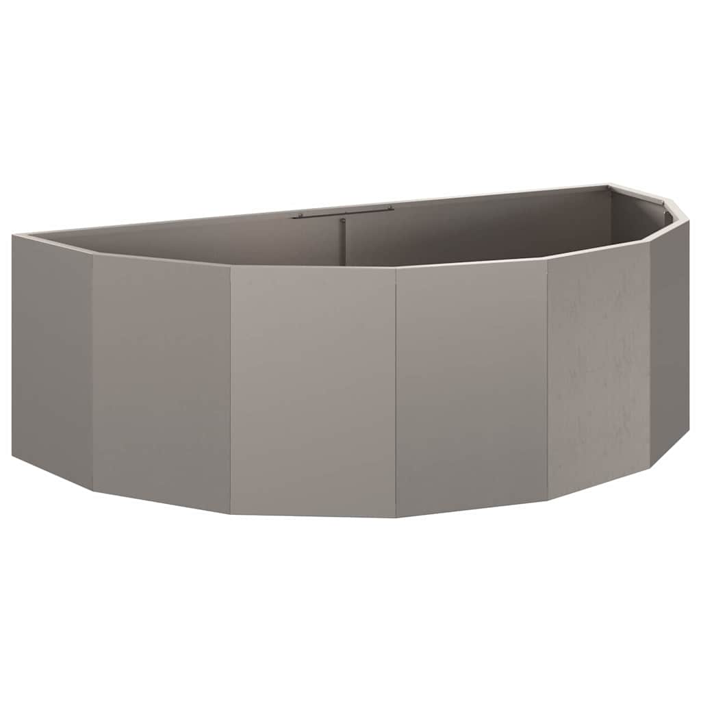 vidaXL Planter Rusty 120 x 60 x 35 cm Weathering Steel - Brown