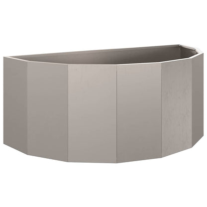 vidaXL Planter Rusty 90 x 45 x 35 cm Weathering Steel - Brown