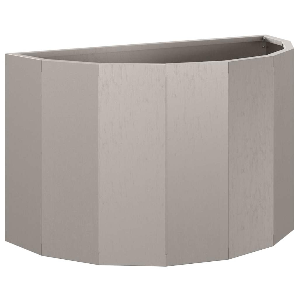 vidaXL Planter Rusty 60 x 30 x 35 cm Weathering Steel - Brown