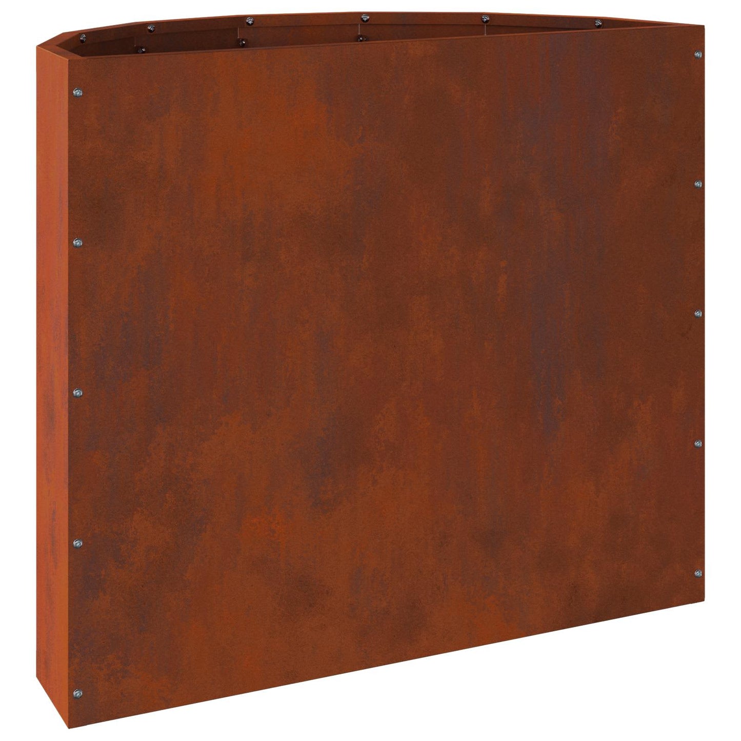 vidaXL Planter Rusty 60 x 30 x 50 cm Weathering Steel - Brown