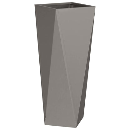 vidaXL Planter Rusty 30 x 30 x 75 cm Weathering Steel - Brown