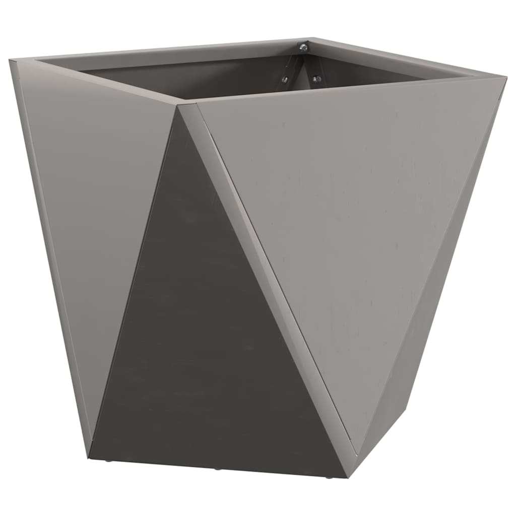 vidaXL Planter Rusty 30 x 30 x 30 cm Weathering Steel - Brown