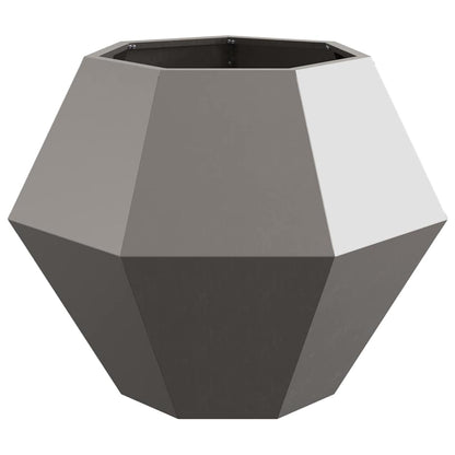 vidaXL Planter Rusty 75 x 75 x 60 cm Weathering Steel - Brown