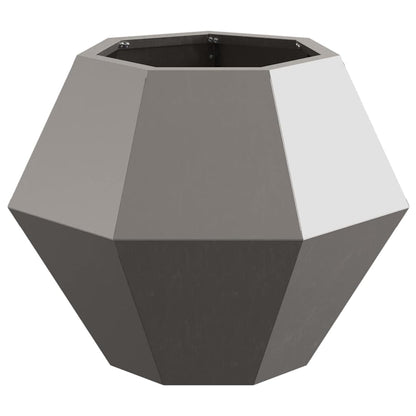 vidaXL Planter Rusty 50 x 50 x 40 cm Weathering Steel - Brown