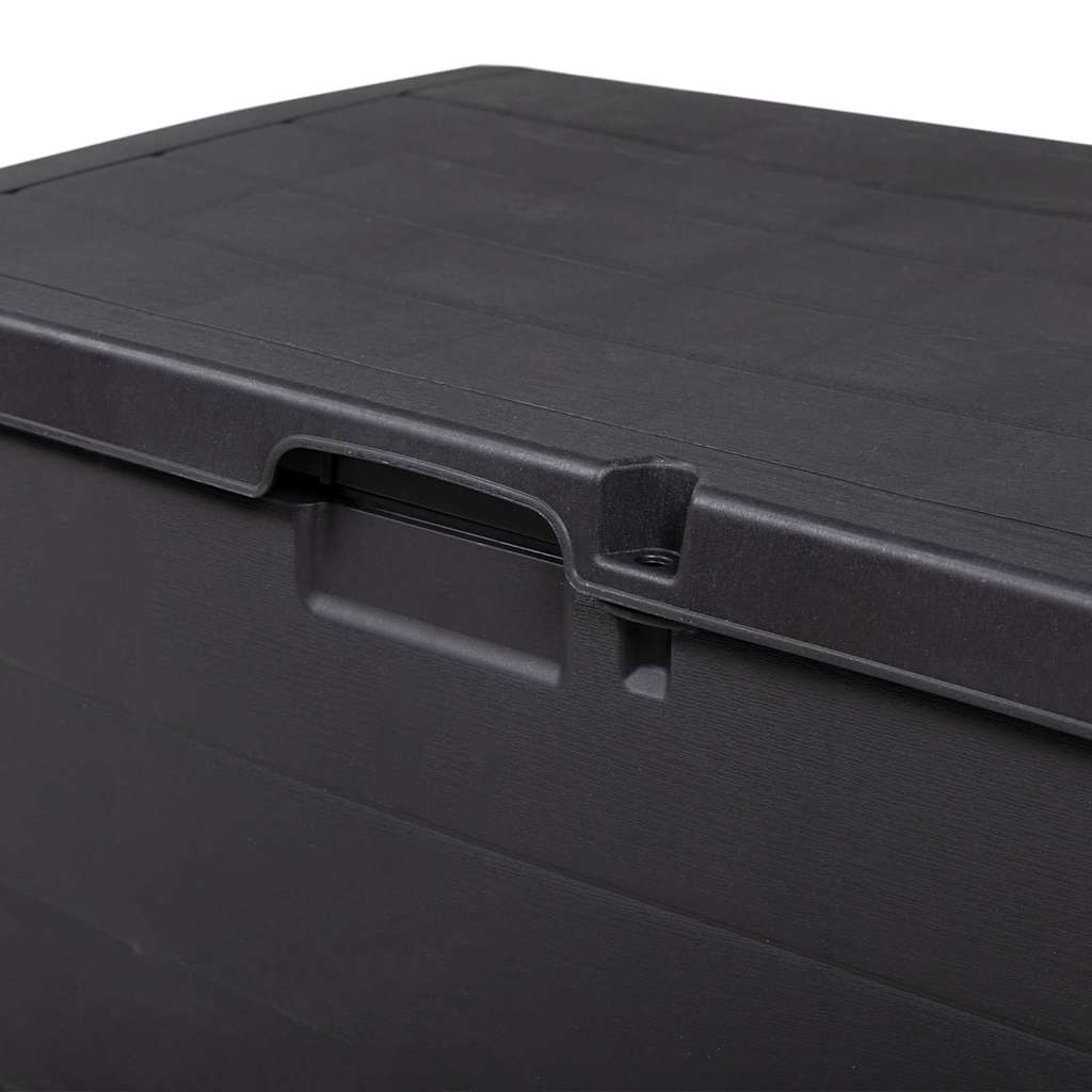 vidaXL Garden Storage Box Plastic 77.5 x 54.5 x 53 cm Anthracite