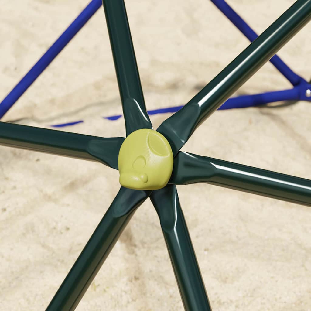 vidaXL Children Climbing Dome Blue 6FT without Slide Steel