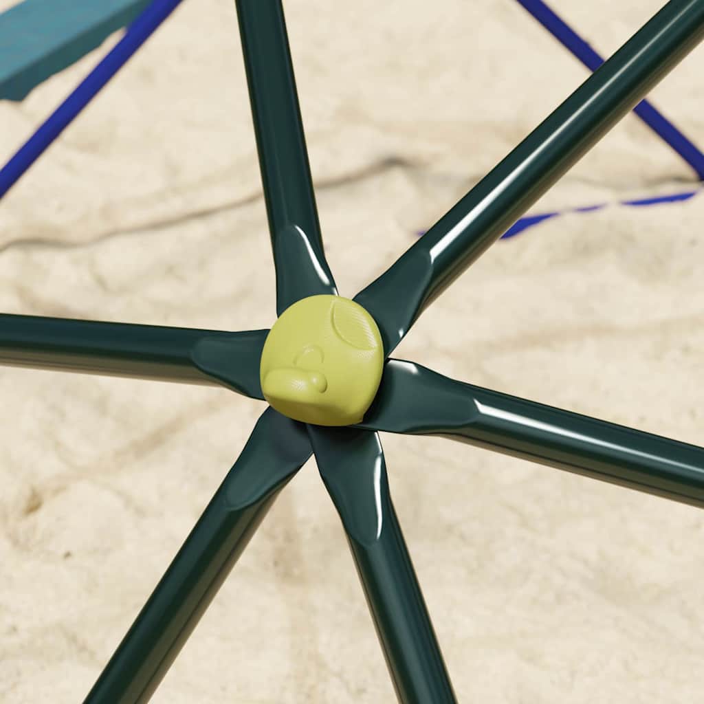 vidaXL Children Climbing Dome Blue 8FT without Slide Steel