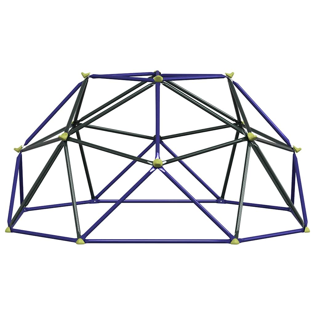 vidaXL Children Climbing Dome Blue 8FT without Slide Steel