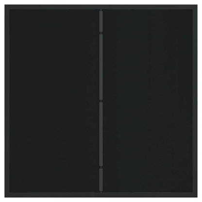 vidaXL Garden Table Black 80 x 80 x 73 cm Metal