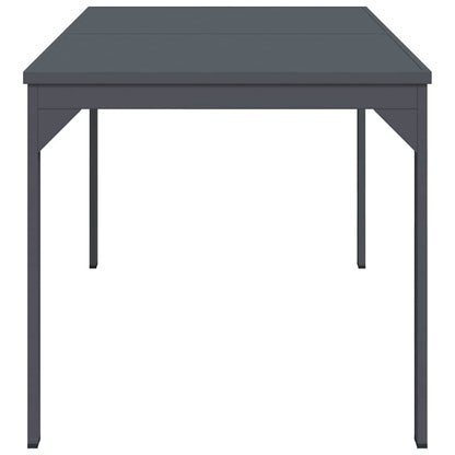 vidaXL Patio Table Anthracite 180 x 80 x 74 cm Powder-Coated Steel