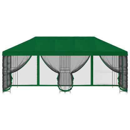 vidaXL 6 x 3 m Green Polyester and Steel 190 gsm