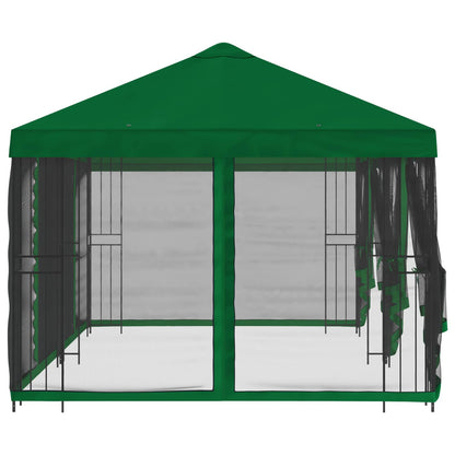 vidaXL 6 x 3 m Green Polyester and Steel 190 gsm