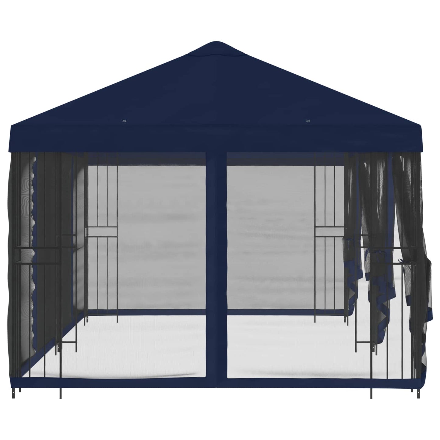 vidaXL 6 x 3 m Blue Polyester and Steel 190 gsm