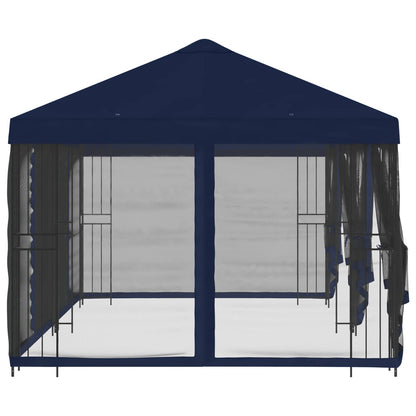 vidaXL 6 x 3 m Blue Polyester and Steel 190 gsm