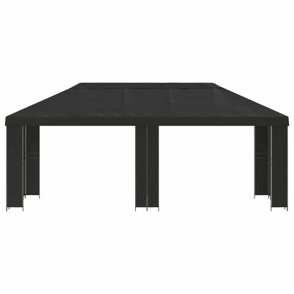 vidaXL Garden Gazebo 6 x 3 m Anthracite Polyester and Steel 190 gsm - 62808