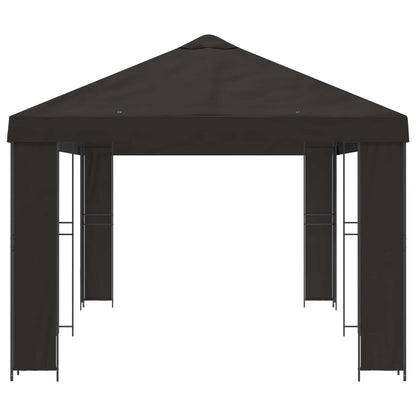 vidaXL Garden Gazebo 6 x 3 m Anthracite Polyester and Steel 190 gsm - 62808