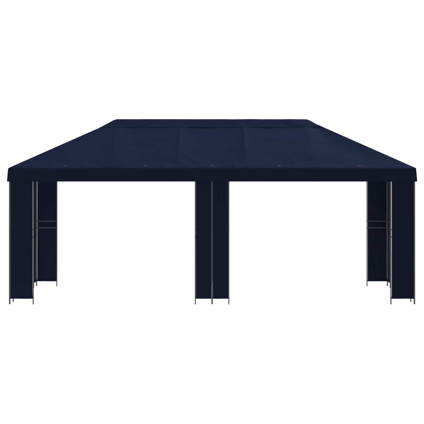 vidaXL Garden Gazebo 6 x 3 m Blue Polyester and Steel 190 gsm - 62827
