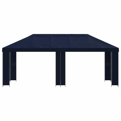 vidaXL Garden Gazebo 6 x 3 m Blue Polyester and Steel 190 gsm - 62827