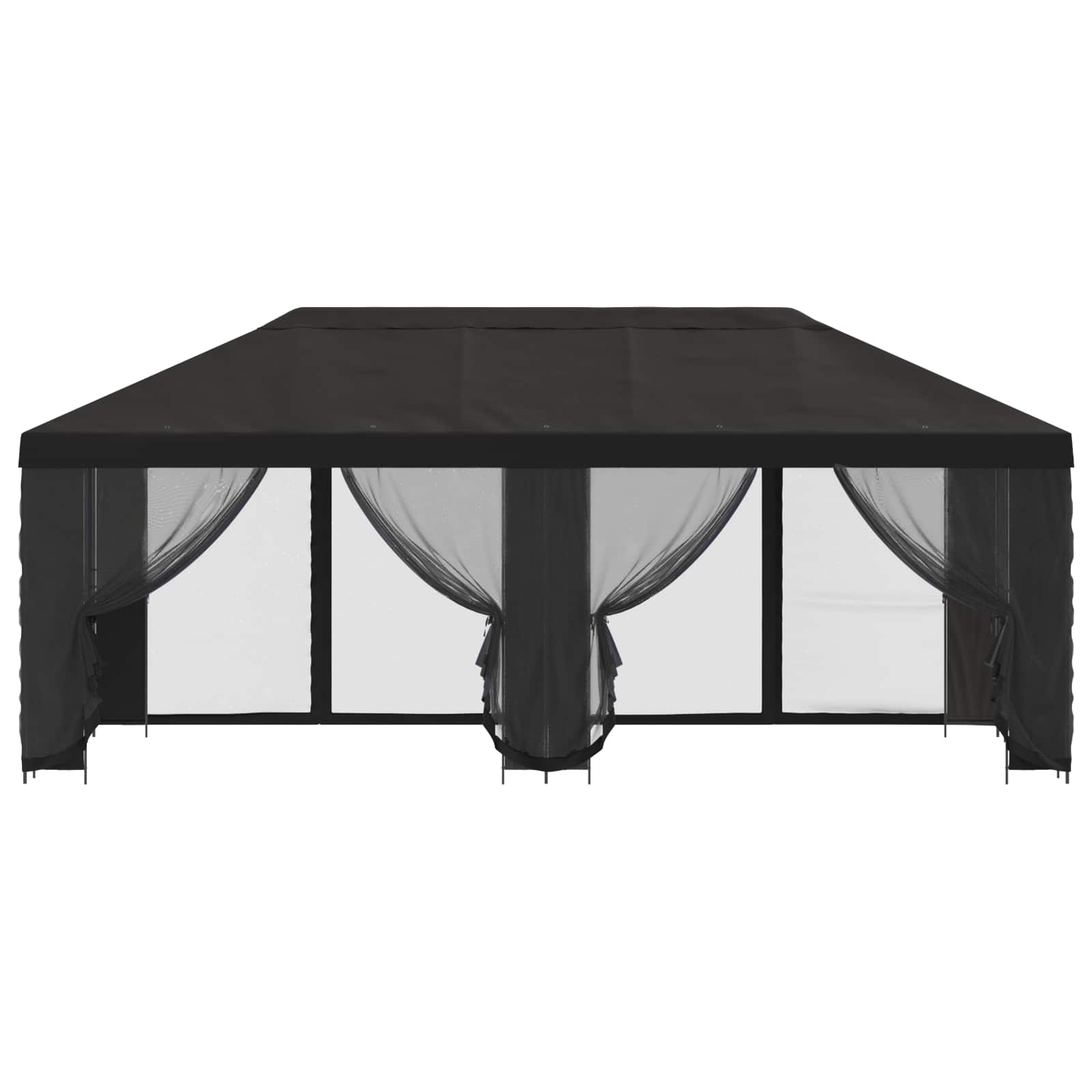 vidaXL Garden Gazebo with Sidewalls 6 x 3 m Anthracite