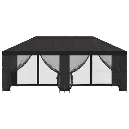 vidaXL Garden Gazebo with Sidewalls 6 x 3 m Anthracite