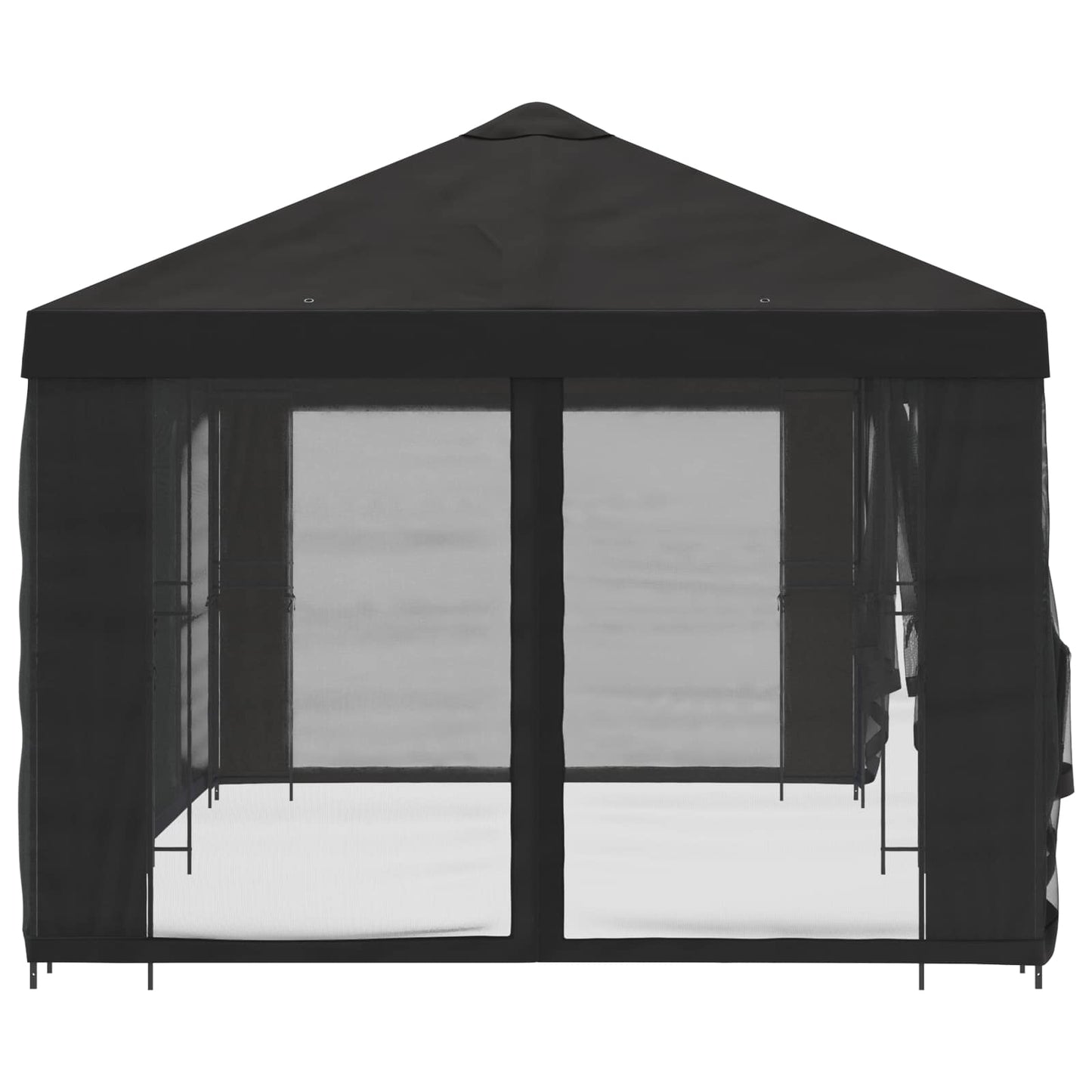 vidaXL Garden Gazebo with Sidewalls 6 x 3 m Anthracite