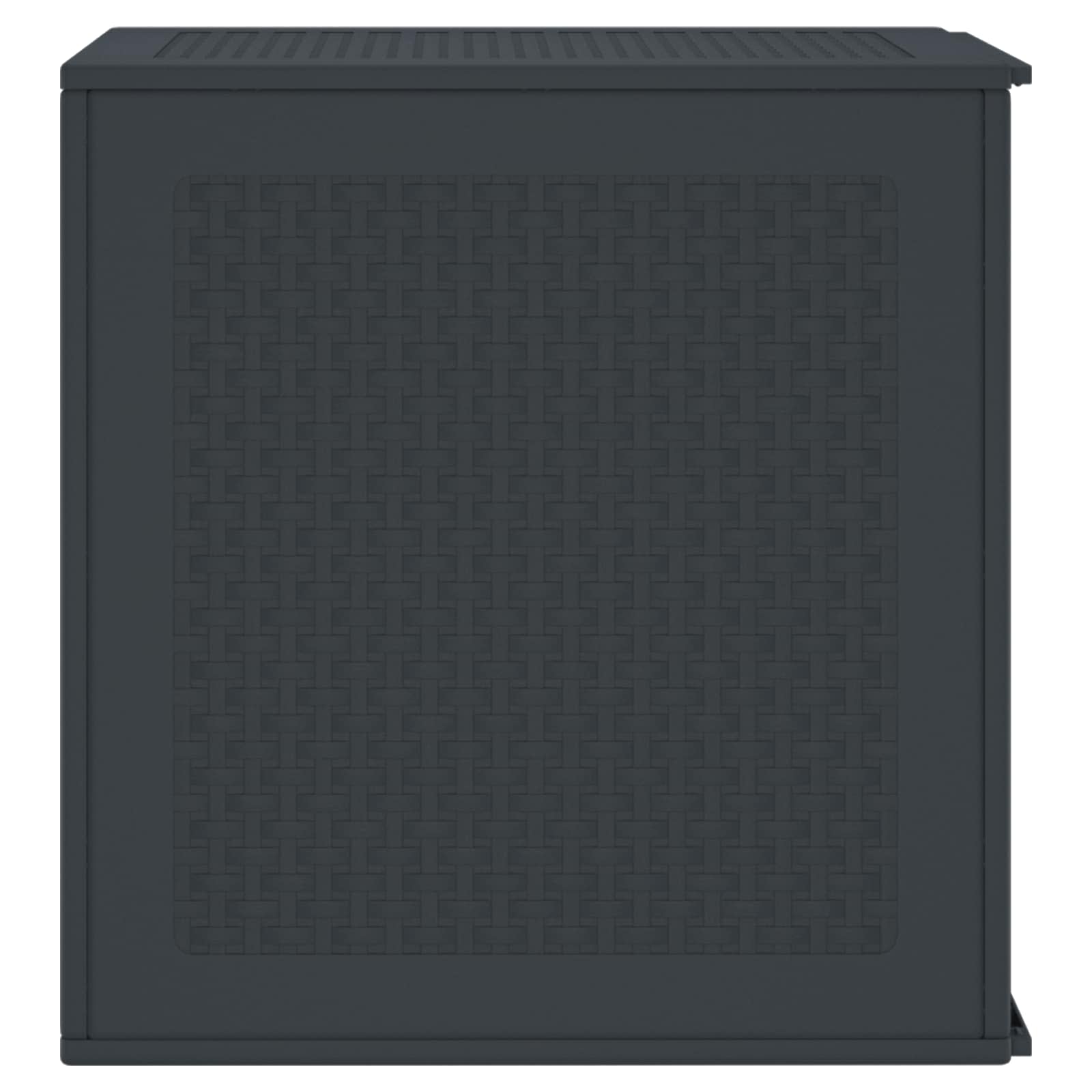 vidaXL Storage Box Anthracite 55 x 53 x 57 cm Polypropylene