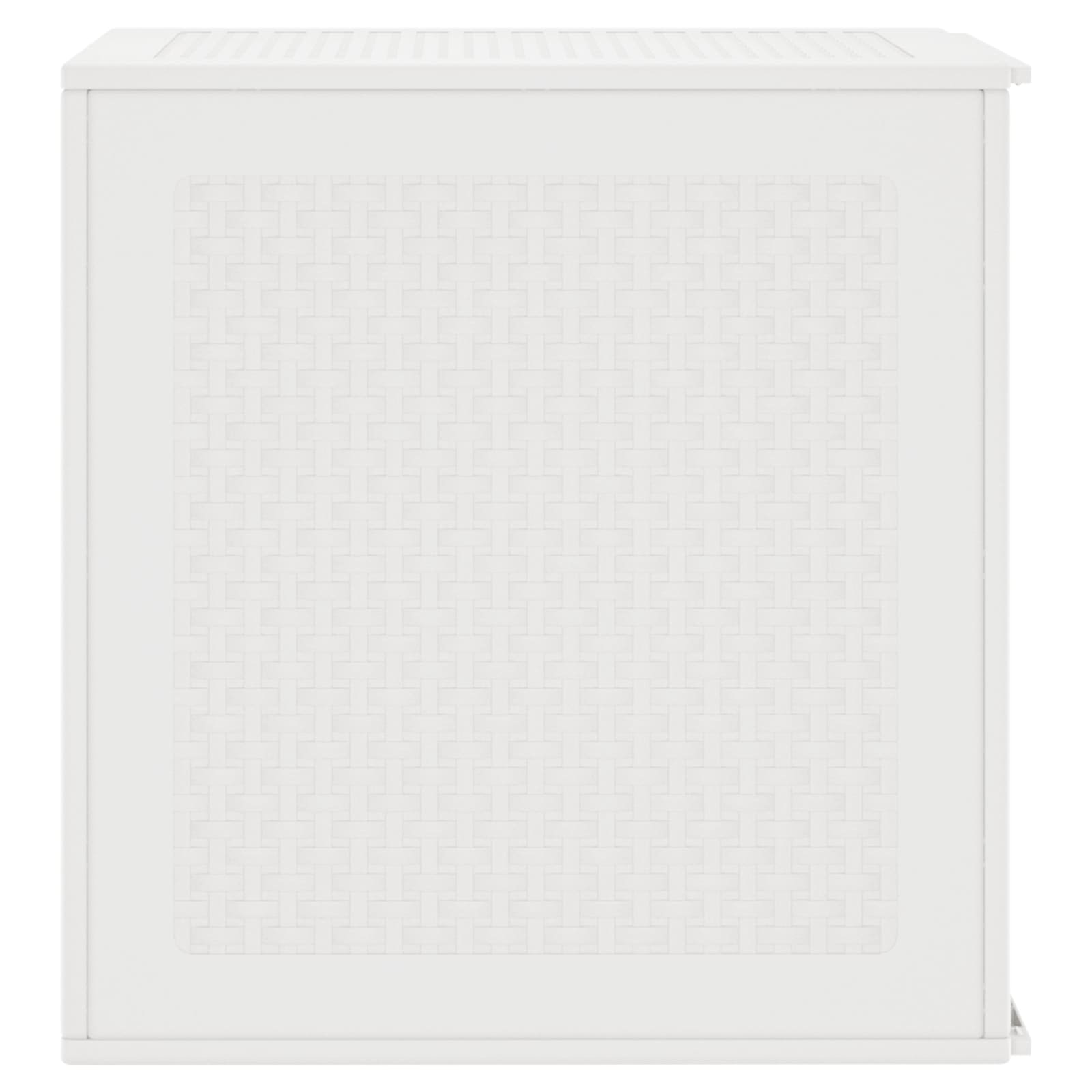 vidaXL Storage Box with Storage White 55 x 53 x 57 cm Polypropylene